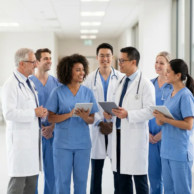 International patient receiving coordinated medical care in China